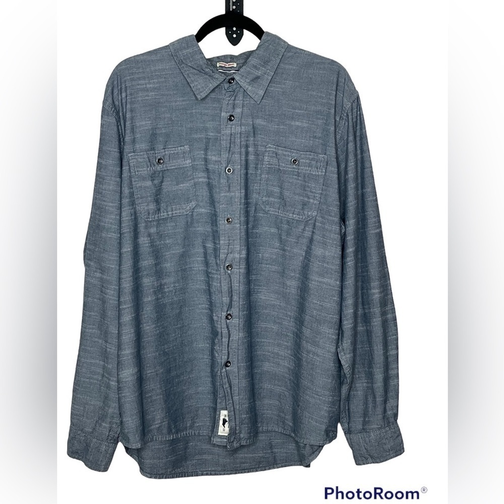 Wrangler Vintage Wash Button Down Shirt Sz 2xl